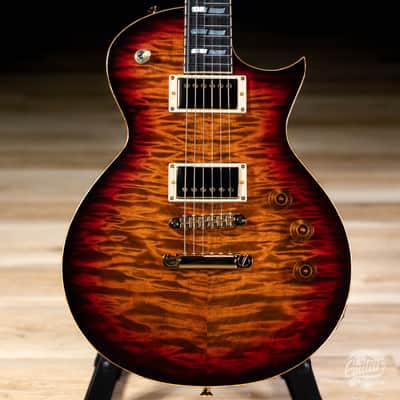 ESP USA Eclipse Full Thickness w/ Seymour Duncans – Tiger Eye Sunburst image 2