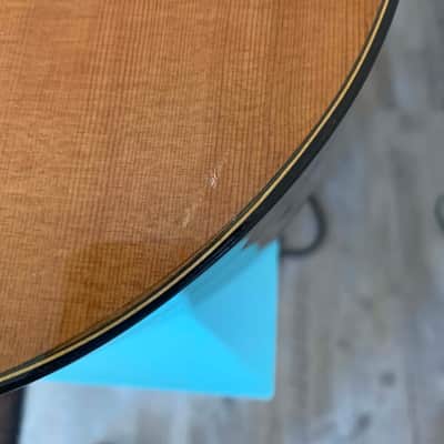 LOOK! Michael Dunn Mystery Pacific Nuages 2010  One of a kind Gypsy Jazz guitar with interior resonator- reflector    - image 19