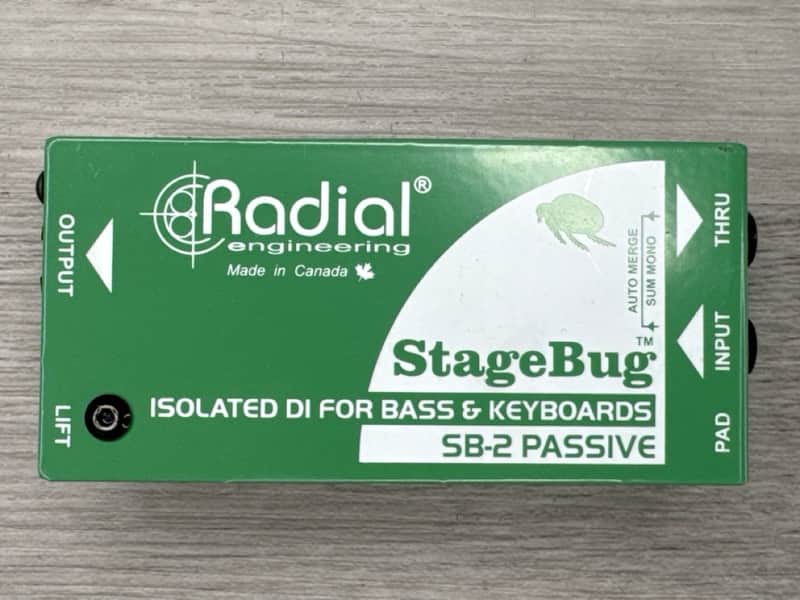 Radial Engineering Stagebug SB-2 Passive Direct Box image 1