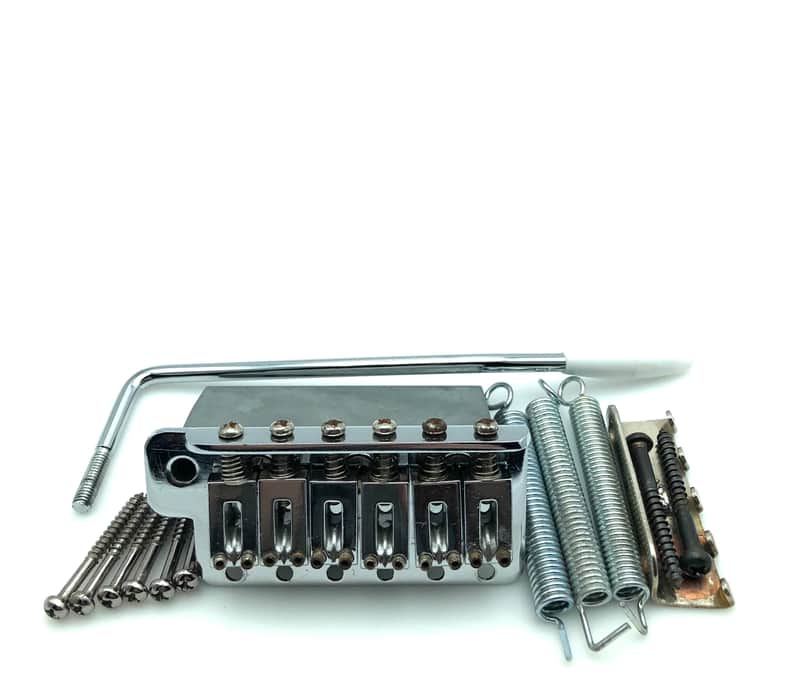 Stratocaster Style Tremolo Vibrato Assembly Chrome image 1