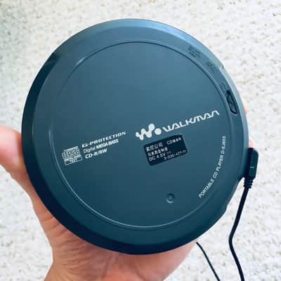 SONY D-EJ855 Portable CD Player Super Rare Yellow ! Classic Design ! Sony Panasonic Kenwood image 9