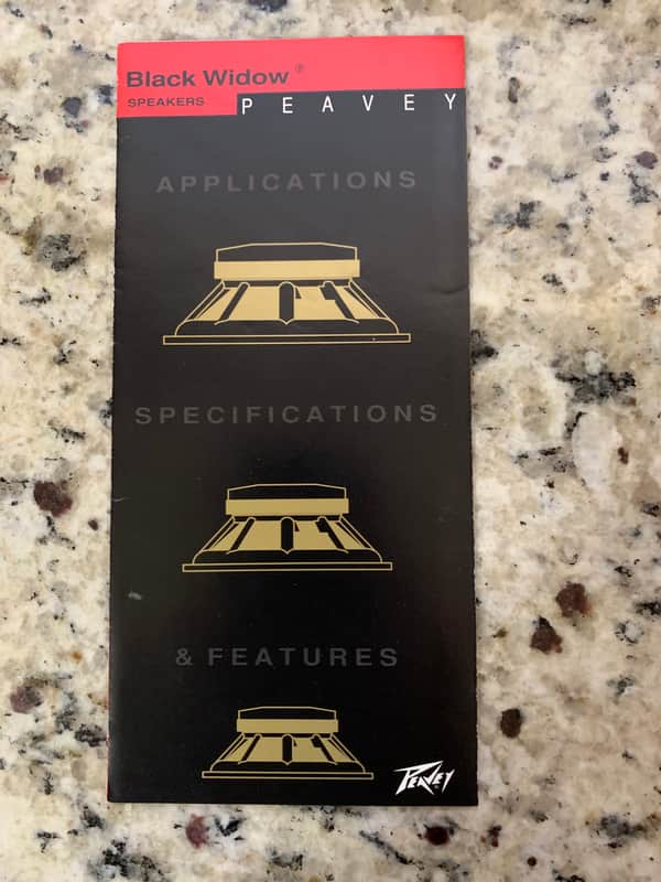 Peavey Black Widow Brochure