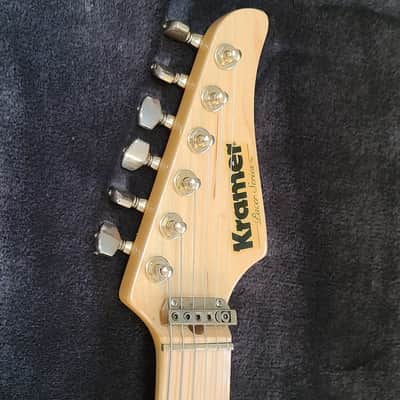 Kramer USA Pacer HSS Rockinger Brass Bridge 1983 Cream image 8
