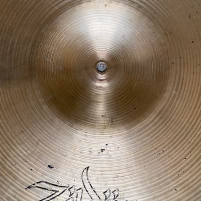 Semi-DRY 1970s Vintage Zildjian Ride 20” 2486 g HOLLOW LOGO image 4