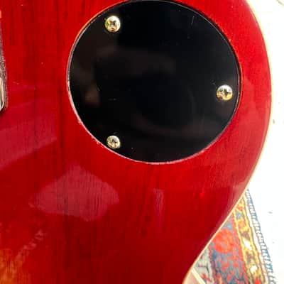 VINTAGE 1970’s MIJ “Lyle” Les Paul Custom Lawsuit Copy Electric Guitar~Cherry Sunburst ~      Matsumoku Factory Japan image 22