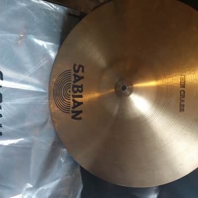 VINTAGE SABIAN 18" THIN CRASH EARLY 80S BEAUTIFUL ORIGINAL INK STAMPS Sounds Great ! 1325 G image 5