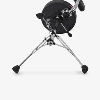 Gibraltar 9608HRTB Tall Hydraulic 15-Inch Round Stool with Backrest and Footrest image 4