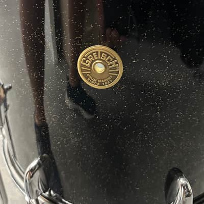 Gretsch Broadcaster 2016 - Black and gold sparkle image 6