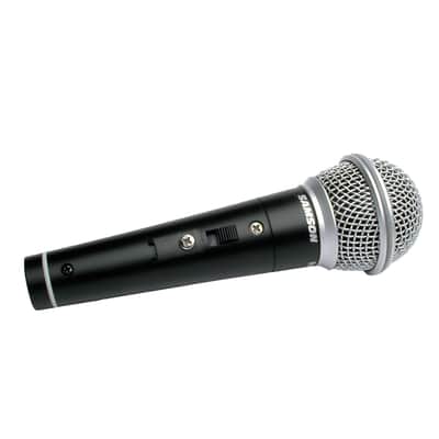 Handheld Dynamic Karaoke Computer Microphone Vocal DJ PA Mic w Stand & Cables image 4