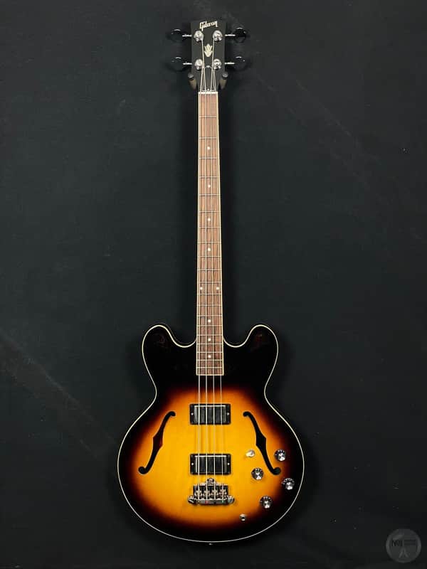 Gibson Custom Shop ES 335 Memphis Bass from 2013 in sunburst finish with original case image 1