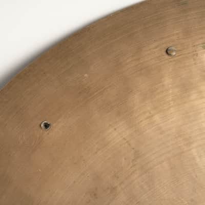 Zildjian 1945-49' K Zildjian Istanbul 20" Thin Ride Cymbal Old Stamp Type IIa 1,724g image 7