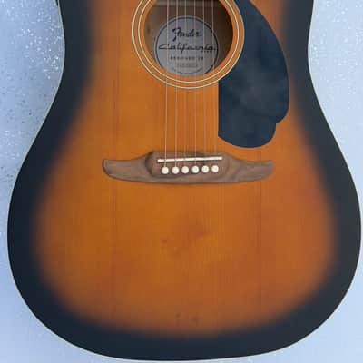 Fender California Debut Redondo electro-acoustic 2025 - Sunburst image 2