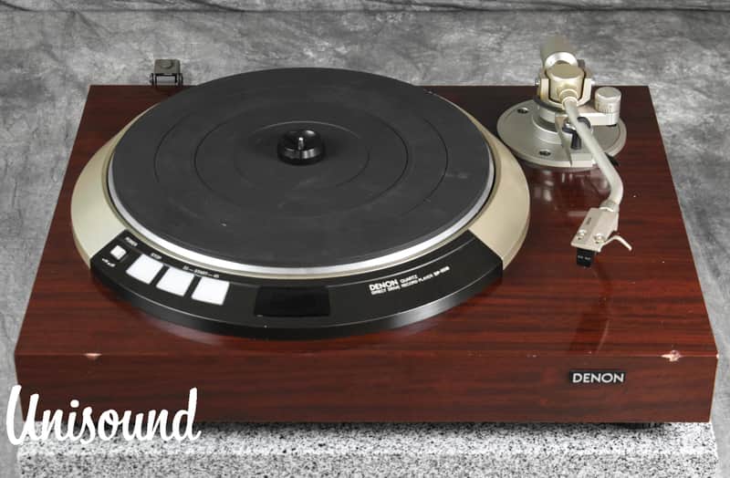 Denon DP-55M Quartz direct drive record player in Very Good condition image 1