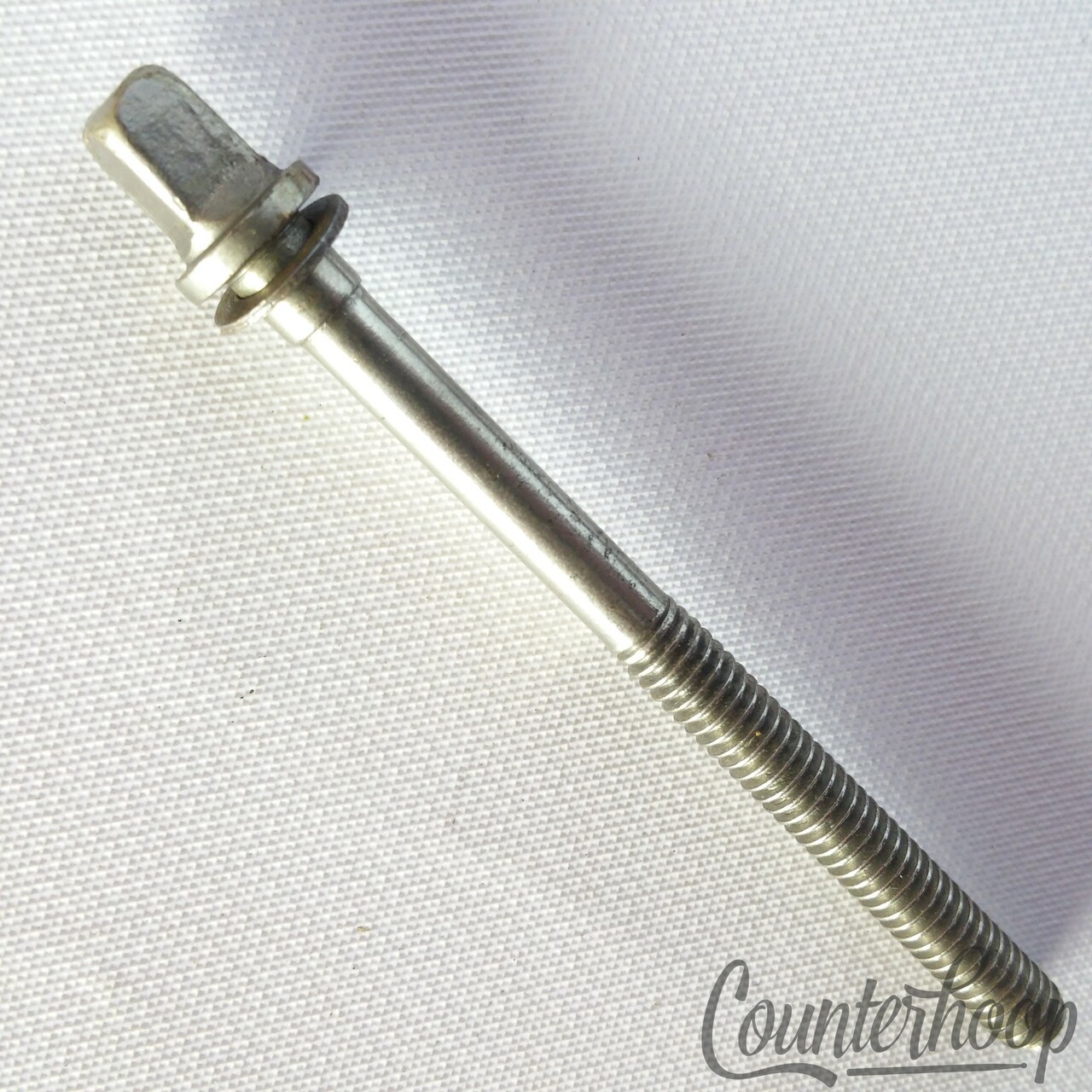 Leedy&Ludwig 2 3/4"Tensioner T-Rod Snare/Tom Drum Nickel Plating Vintage 50s USA — main photograph