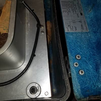Bell & Howell Type A-1 Military 16 Ohm 20 Watt 8" AlNiCo University Sound Speaker AF2900-676770 MIL-L-4166 1960s - Blue Fiberglass Cab image 9