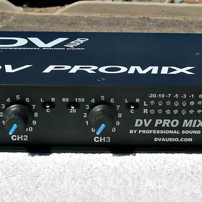 DV Audio DV Promix 3 Portable Field Audio Mixer​ with Carry Case - PV Music Electronics Shop Inspected and Tested - Excellent Working Condition - Excellent Cosmetic Condition - Free Shipping image 3