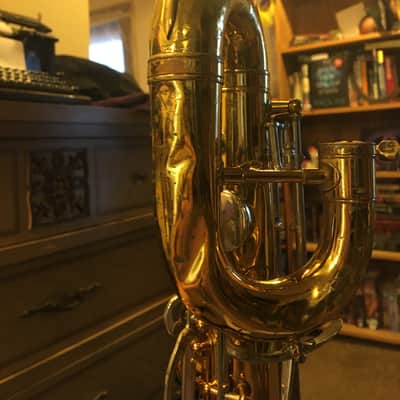 Selmer Bundy Baritone Saxophone - Buescher 400 Stencil image 5