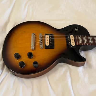 2015 Gibson Les Paul LPM  - Vintage Sunburst - Free Pro Setup imagen 2