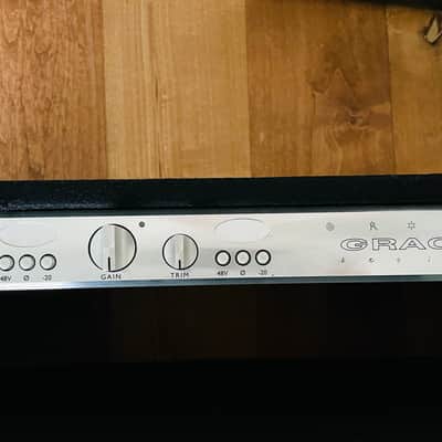Grace Design Model 201 2-Channel Microphone Preamp 1997 - 2005 - Silver image 2