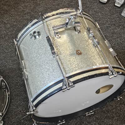Ludwig Club Date 60's era in Silver Sparkle image 2