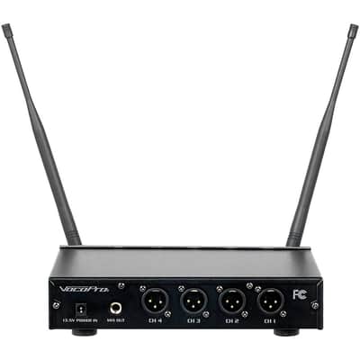 VocoPro USB-ACAPELLA-4 4-Channel Wireless Microphone/USB Interface Package, 902-927.2mHz Regular Set A image 5