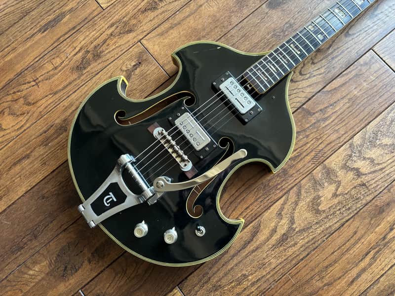 Vintage 1960s Firstman Liverpool 67 Special Electric Guitar MIJ Japan image 1