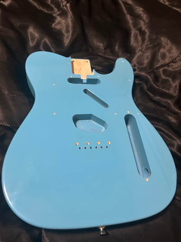 Fender MIJ Tele Body Maui Blue image 1