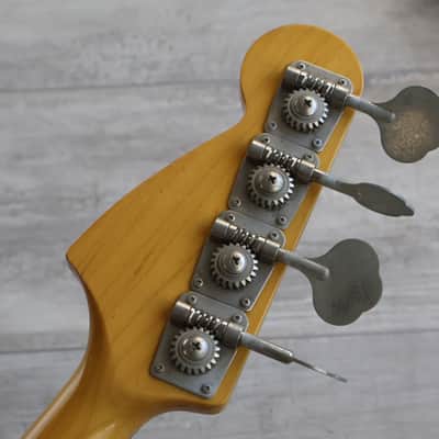 1999 Fender Japan MB98-70SD Mustang Bass (Fiesta Red) image 13