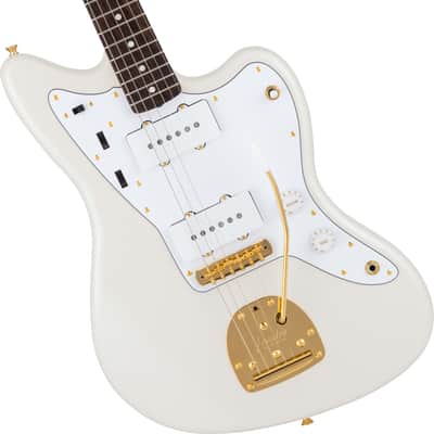 *NEW IN BOX* 2025 Fender Japan Limited Edition Traditional Collection, 60's Jazzmaster White Pearl Gold with Matching Headstock, MIJ image 6