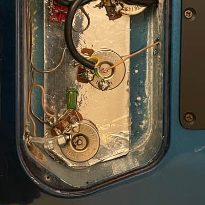 1981 Kramer Blue Sunburst Strat Head Pacer with the original HSC and paperwork image 15