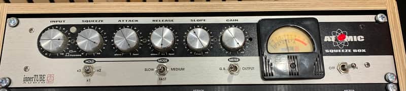 InnerTUBE Audio Atomic Squeeze Box Single Channel Tube Compressor 2010s - Silver / Black image 1