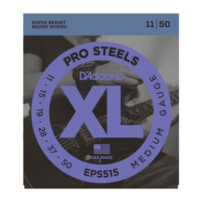 D'Addario E-Guitar Strings EPS515 11-50 Stainless Steel Round Wound - Electric Guitar Strings image 1
