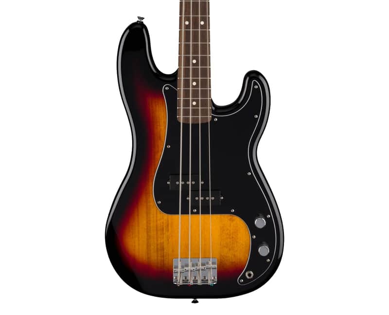 Fender Standard Precision Bass Guitar - 3-Color Sunburst w/Laurel FB image 1