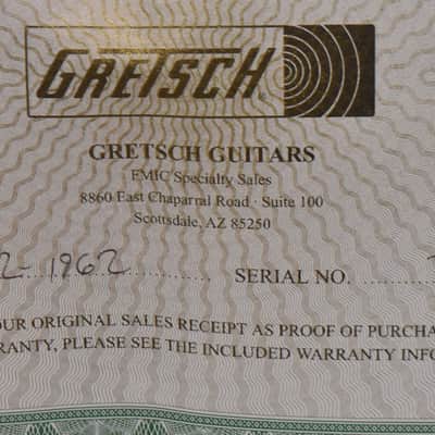 2005 Gretsch 6122 1962 Country Classic II Walnut w/OHSC image 23