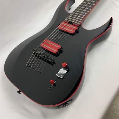 Schecter Sunset-7 Red Dawn 7-String Guitar Gloss Black B-STOCK image 10