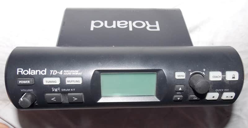 Roland TD-4 Drum Sound Module 2009 - 2019 - Black image 1