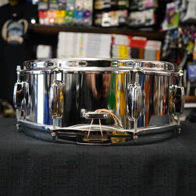 USA Slingerland 5x14" Steel Snare Drum (Vintage! 1970s Era) Sweet Snare! image 4