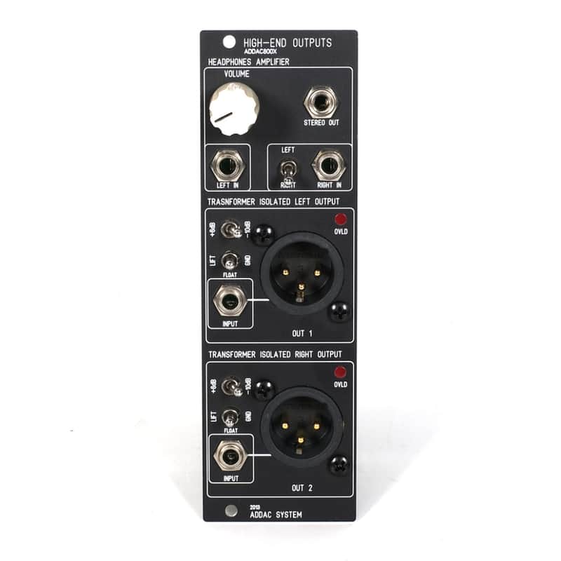 ADDAC System ADDAC800X High-End Outputs 2013 - Black image 1
