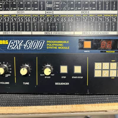 Vintage Korg EX-800 Polyphonic DCO Rack Desktop Synth image 5