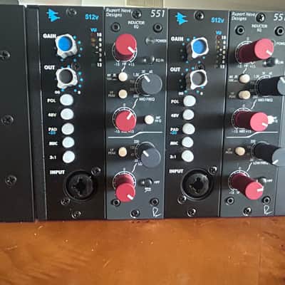 API 500 8-Slot Lunchbox Loaded - 2 channels API 512V RND 551 image 3