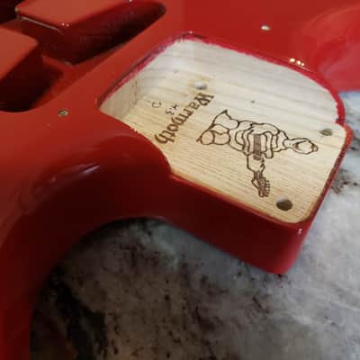 Warmoth Stratocaster Body Dakota Red Babicz Tremolo Bridge 4.3 Lbs image 4