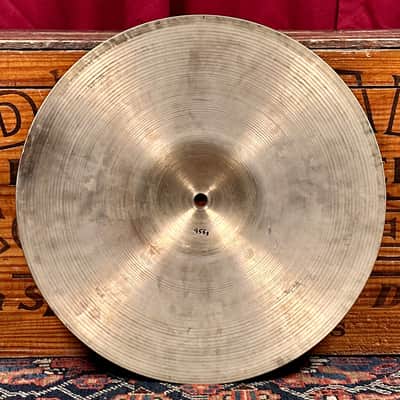 14" Zildjian A 1960s New Beat Hi-Hat Cymbal Pair 956g/1394g *Video Demo* image 6