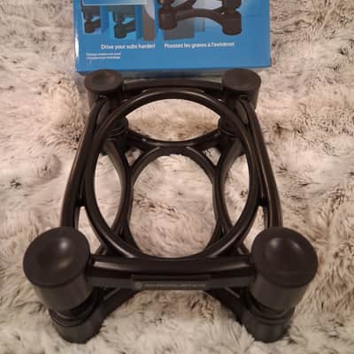 IsoAcoustics ISO-200Sub Subwoofer Acoustic Isolation Stand 2010s - Black. EXCELLENT. Rev 2 image 1