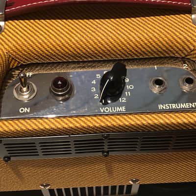 Fender '57 Custom Champ 2-Channel 5-Watt 1x8" Guitar Combo 2016 - Present - Lacquered Tweed image 6