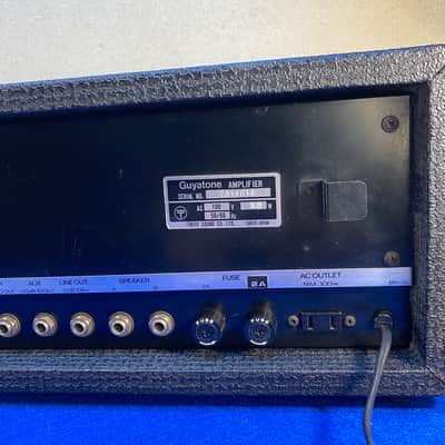 Funky 1978 Guyatone Mk-50 PA system- spring reverb having, 8 track playing, made in Japan gem image 9