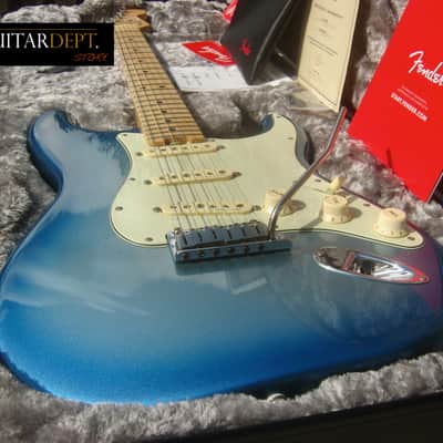 ♚MINT♚ 2019 FENDER AMERICAN ELITE STRATOCASTER USA ♚ SKYBURST !♚ MAPLE CAP♚ Ultra image 4