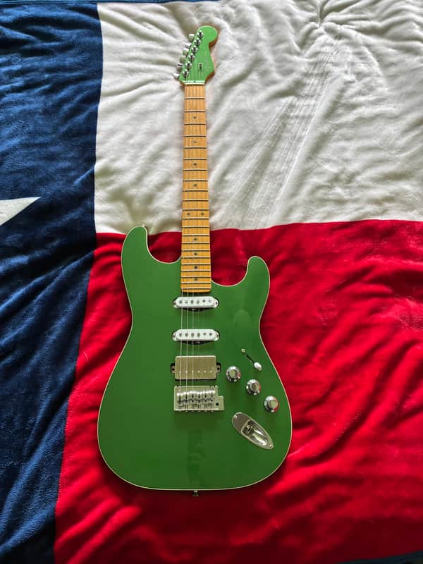 Fender MIJ Aerodyne Special Stratocaster HSS 2022 - 2024 - Speed Green Metallic image 1