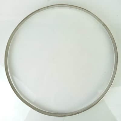 Leedy/Ludwig 14" Straight Stick-Chopper Nickel-Steel Snare Drum Batter Rim/Hoop image 6