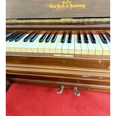 Steinway&Sons PIANOFORTE VERTICALE PALISSANDRO + PANCHINA image 4