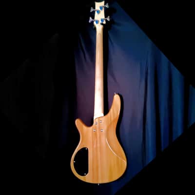 🎸+Amp! Unmarked "EyeBuzz" S Style Electric Bass Guitar +Rosewood Fretboard +Cable!🎸 image 10